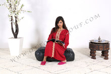 Load image into Gallery viewer, Black and white titched Leather