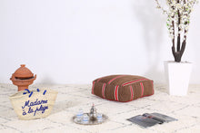 Load image into Gallery viewer, All Wool Footstool Kilim Pillow