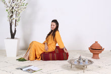 Load image into Gallery viewer, Fabulous Moroccan handmade Kilim pouf