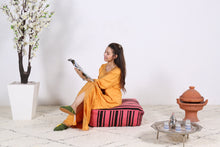 Load image into Gallery viewer, handmade berber square footstools