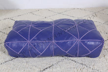 Load image into Gallery viewer, Purple Ottoman Pouf