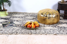Load image into Gallery viewer, Wedding Gift Gold Ottoman Pouf