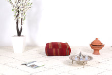 Load image into Gallery viewer, Fabulous Moroccan handmade Kilim pouf
